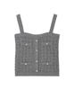 RENEJ Tweed Sleeveless Knit