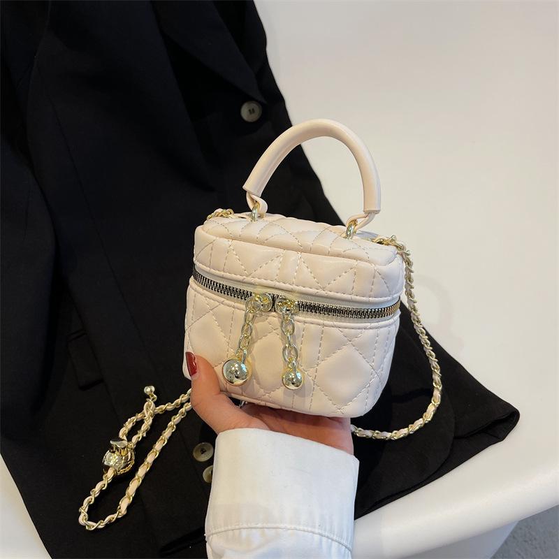 

Сумка-цепочка ромбовидной формы женская новая модная мини-сумка через плечо, популярная маленькая квадратная сумка