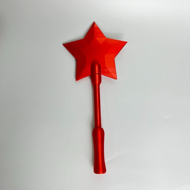 Card Holder Star Wand 3D Printed Tap-to-Pay Wand Contactless Credit Card Holder Fun Magical Payment Wand Gift For Kids Teens