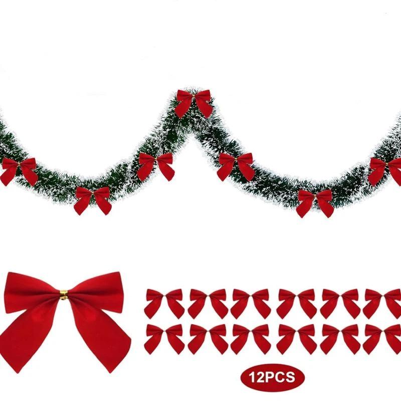 1 STÜCK 2M Weihnachtsbaum Lametta Girlande Weihnachtsdeko für Zuhause 2026 Metallische Twist Girlande Weihnachtsornament Neujahrsparty Deko