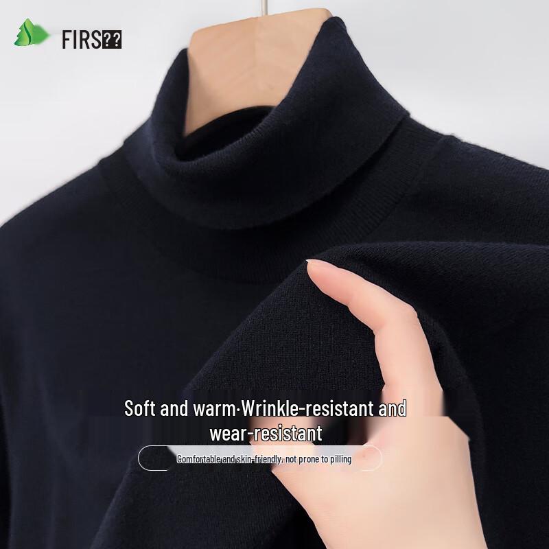 

Shanshan Men s Turtleneck Knit Sweater 3XL