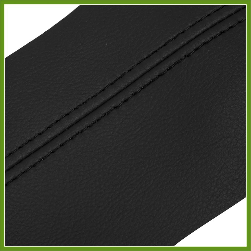 1 Pair Synthetic Leather Car Front Door Panels Armrest Cover Black for Honda Civic 2006-2011 Sedan Vehicle Components