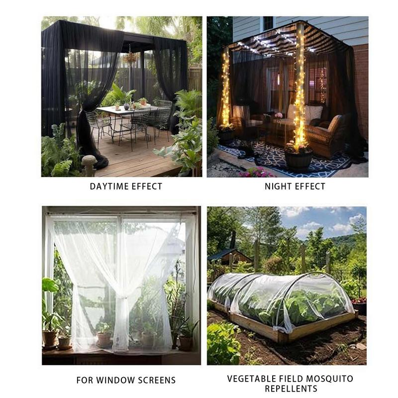 Garden Netting Barrier Mesh Garden 8X13Ft Plant Barrier Ultra Fine Reusable Thicken Plant Covers Bird Netting For Tree Vegetable