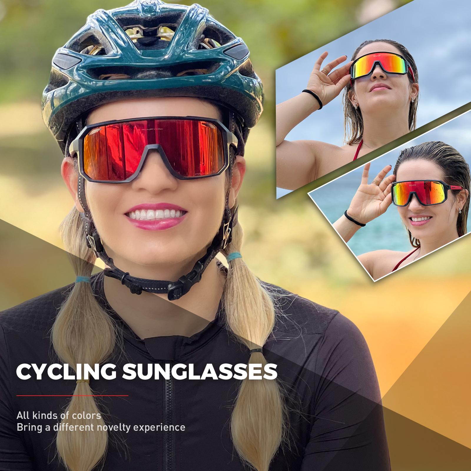 SCVCN Selbsttnende Fahrradbrille Photochromatisch - Sportsonnenbrille Fr  Radfahren MTB Herren Damen