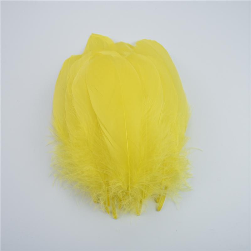20Pcs Colored Goose Feather 5-7inch/12-18cm  Swan Plumes Handicraft Accessories Wedding Deco Diy Craft Carnival Party Decoration
