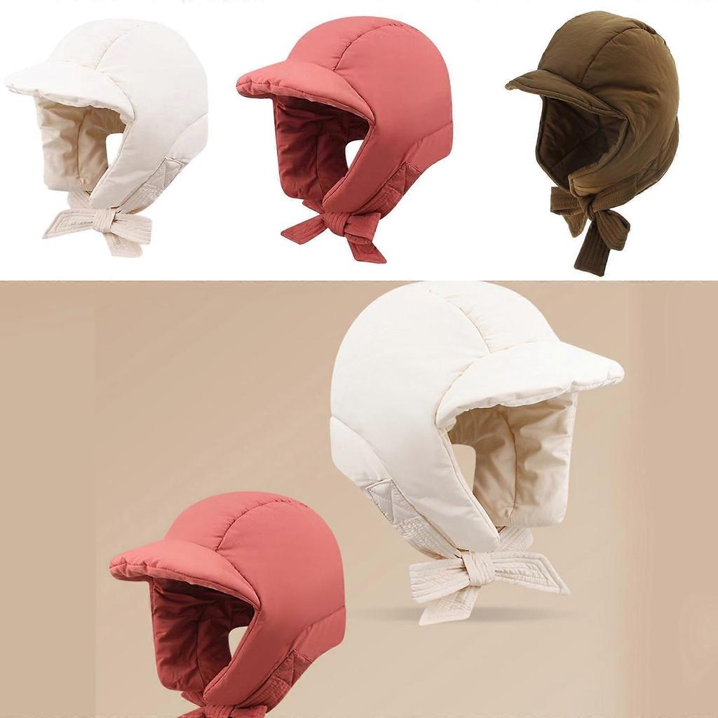 Men Trapper Hat Versatile Sports Cap Hooded Hat Winter Outdoor Costume Accessory Balaclava Sports Cap Trapper Hat Black