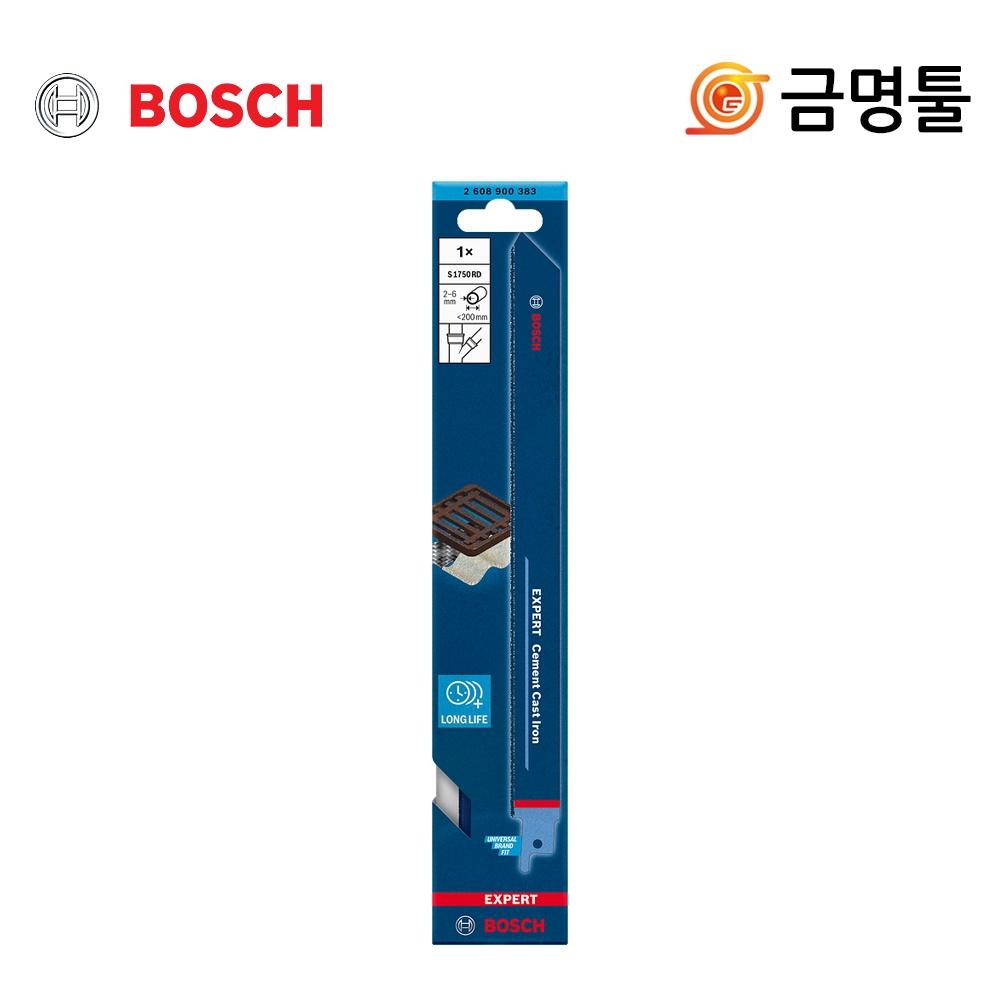 

Пильное полотно для специальной резки Bosch S1750RD, 1 упаковка, 1 шт., пильное полотно EXPERT для резки чугунного волокнистого пластика