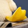 20-40CM Cute Cartoon Anime Sitting Pose Yellow Duck Plush Toy Kawaii Duck Children's Soothing Doll Pillow Handmade Birthday Gift