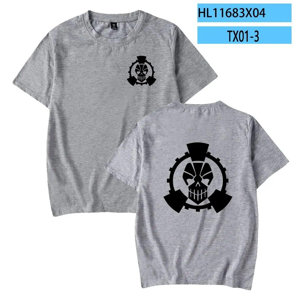 Digimon Adventure Anime 2023 Neues Digimon Seekers T-Shirt Crewneck Kurzarm T-Shirt Damen Unisex T-Shirt Harajuku Kleidung Unisex