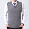 Herren Casual Strickweste Warm Bequem Herbst Winter Oberbekleidung Gestrickter Pullover