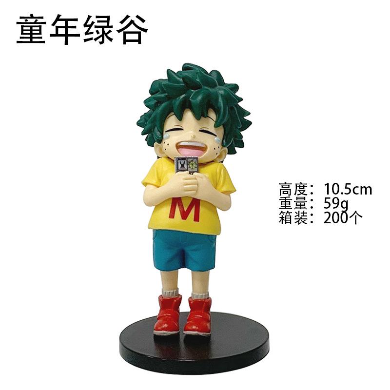 Anime Arrival My Hero Academia Cartoon Childhood Izuku Midoriya Katsuki Bakugo Action Figure Model Decoration Doll Toy Children
