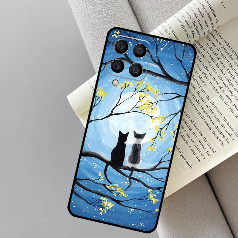 

Space Happy Cats For Samsung Galaxy M13 M33 M14 M12 M32 M52 M31 M55 M15 M11 M21 M35 M53 M34 M54 M06 M16 Case Samsung M31