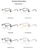2026 TR90 Ultra-light Semi-rim Browline Blue Light Blocking Business Glasses Frame