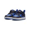 New Nike Court Borough Recraft Anti Slip Wear Resistant Low Top Toddler Shoes Blue Black White Infant And Toddler HM6300-480