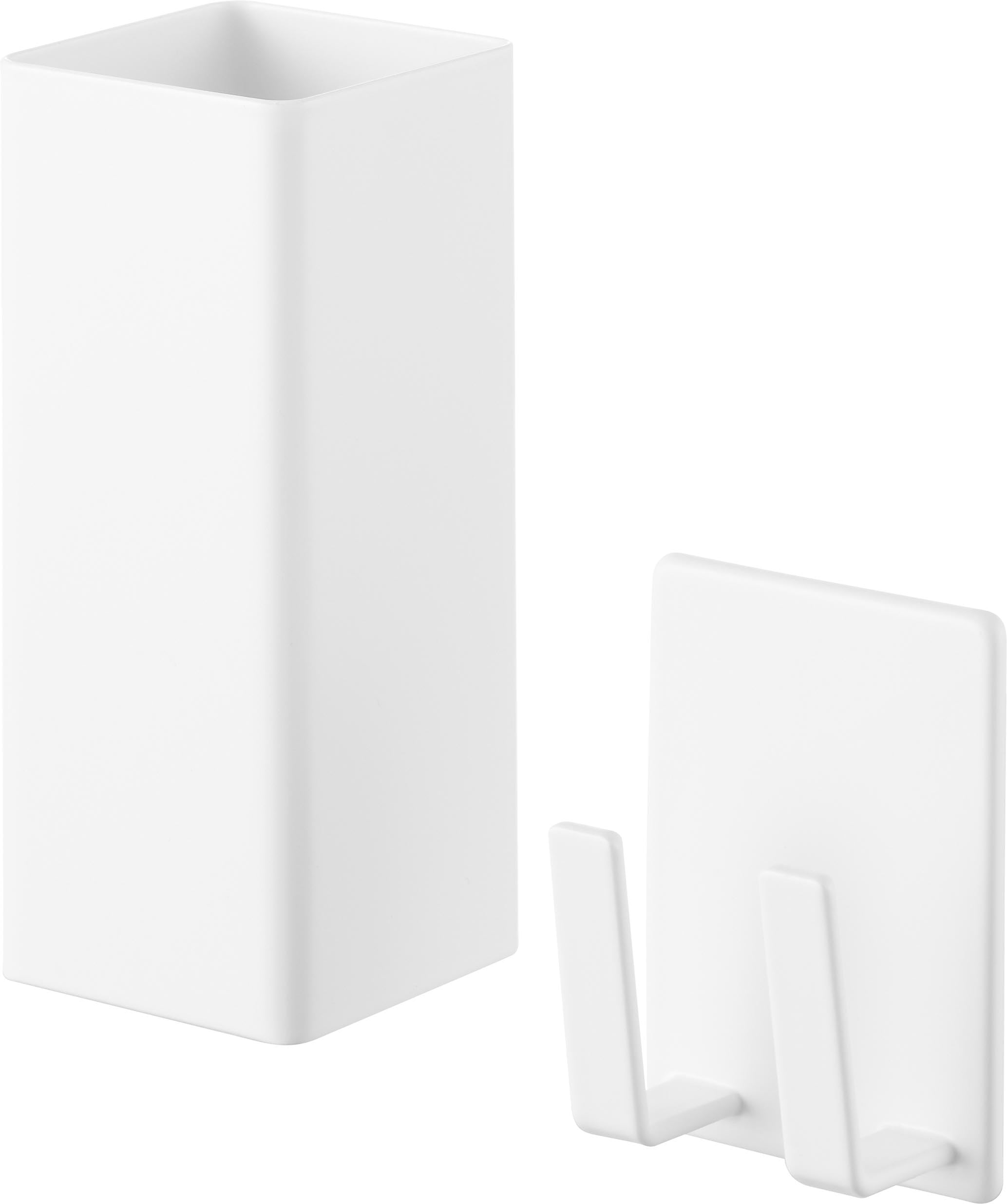 

Yamazaki Magnetic Hair Iron Cord W5 x x Tower Easy to provides floating storage for hair & Holder, White. Dimensions D5.3 H12cm. series. install, белый