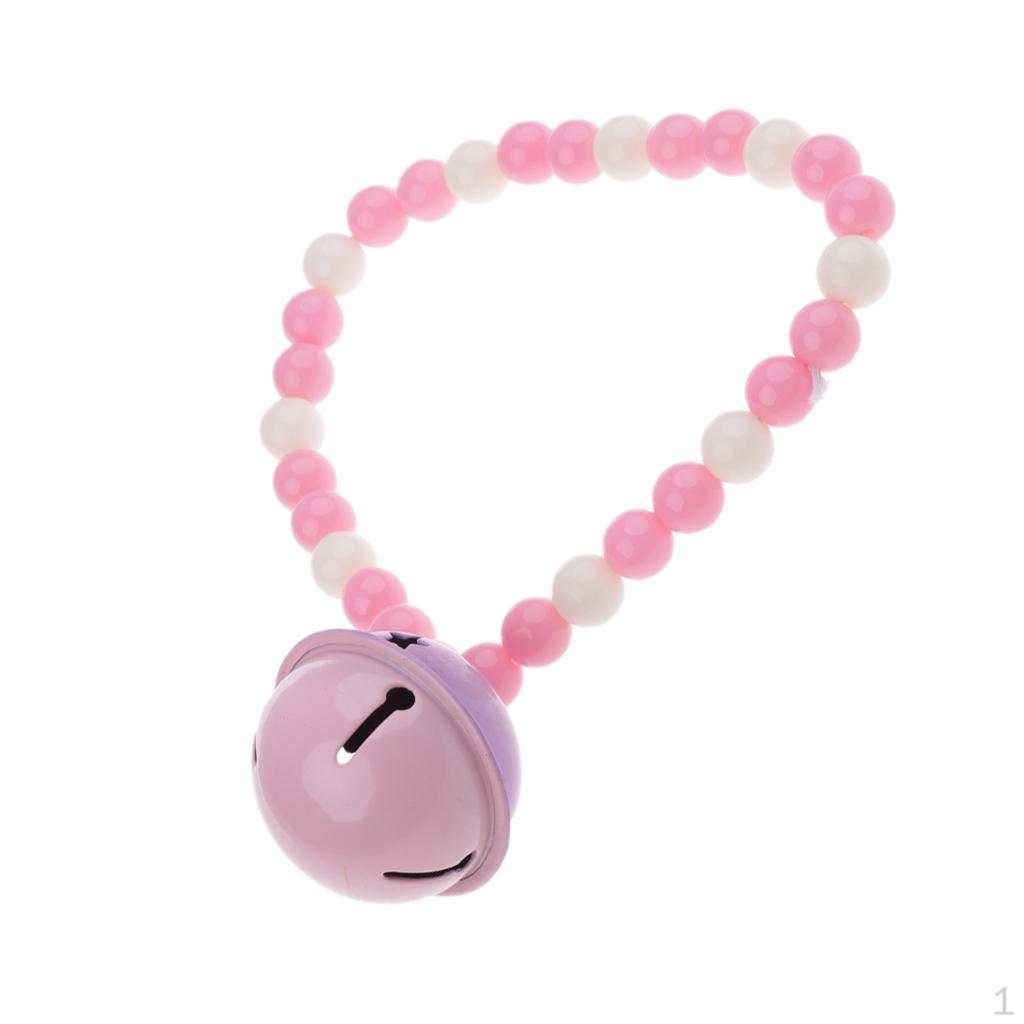 

Bow PU Leather dog Bell Bowknot Necklace #2