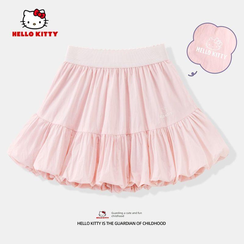 Защитная от солнца одежда для девочек Hello Kitty, Легкая детская одежда для кожи, Одежда с капюшоном для защиты от солнца, Стильная летняя куртка Baby Powder 160