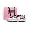 Dunk Abrasion Resistant Low Top Skateboard Shoes Women's Pink Purple CW1590-100(Team1626-)