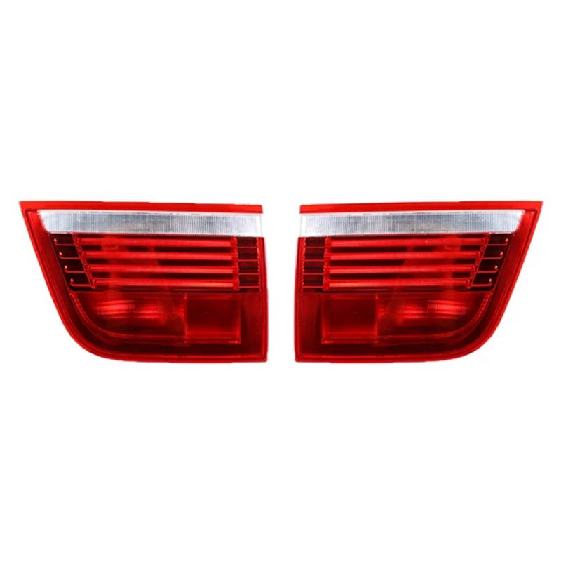 Car Inner Tail Light Turn Signal Light Without Bulb Rear Fog Light Brake Lamp For BMW X5 E70 2007 2008,Right-A87Q