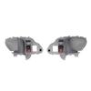 2 Pcs Car Interior Door Handle Left Right Metal Comfortable Grip 15708043 Replacement for C2500