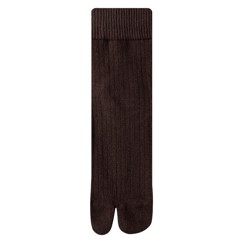 Split-toe Socks - Men's Mid-calf Socks - Cotton Socks - Anti-bacterial and Odor-resistant - High-calf Two-toe Socks - Long Socks