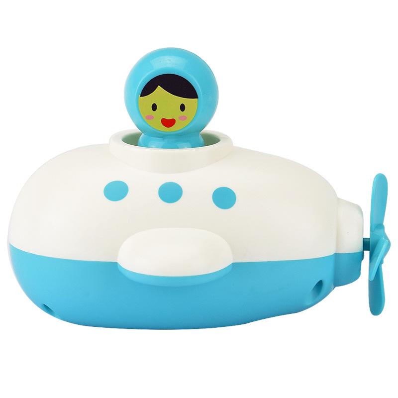 Wind-Up Water Spray Submarine Toy for Kids - Summer Bath & Shower Fun
