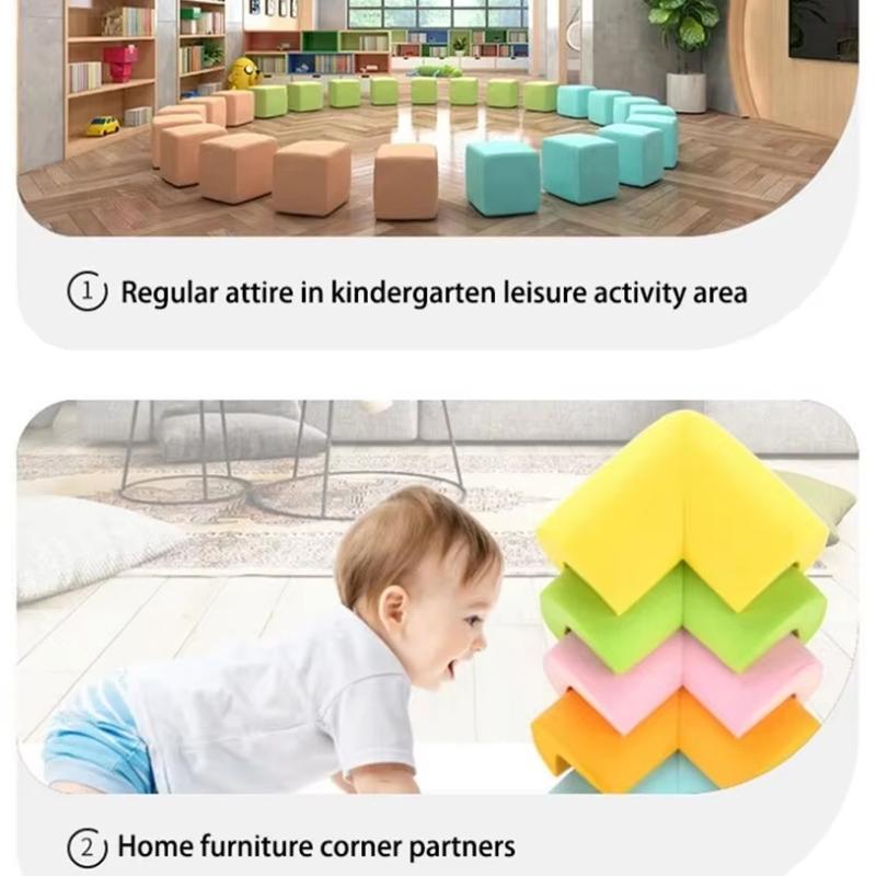 4Pcs New  Selling Child Baby Safety Silicone Protector Table Corner Edge Protection Cover Children Anticollision Edge  Guard