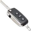 Keyecu Flip Remote Key Shell Case Fob 3+1 Button for Bentley Continental GT GTC Mulsanne 2004-2016 P/N: KR55WK45032 ((Empty Key Shell ONLY))