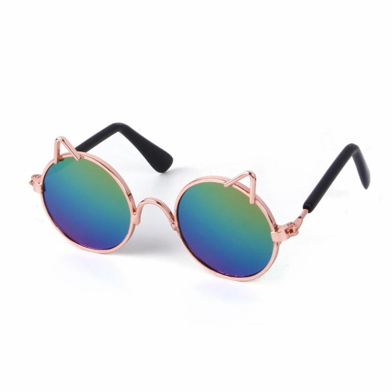 Pet Sunglasses Cats Dogs - Cute Cartoon Style Goggles Plastic Accessories In Multiple Colors Frames