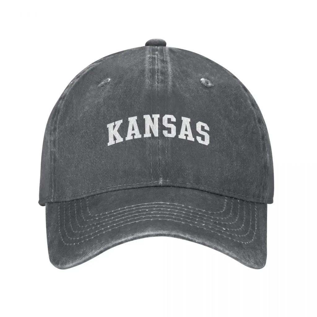 Kansas Baseball Cap hard hat Kids Hat GentleUnisex Hat western Caps Women Unisexs