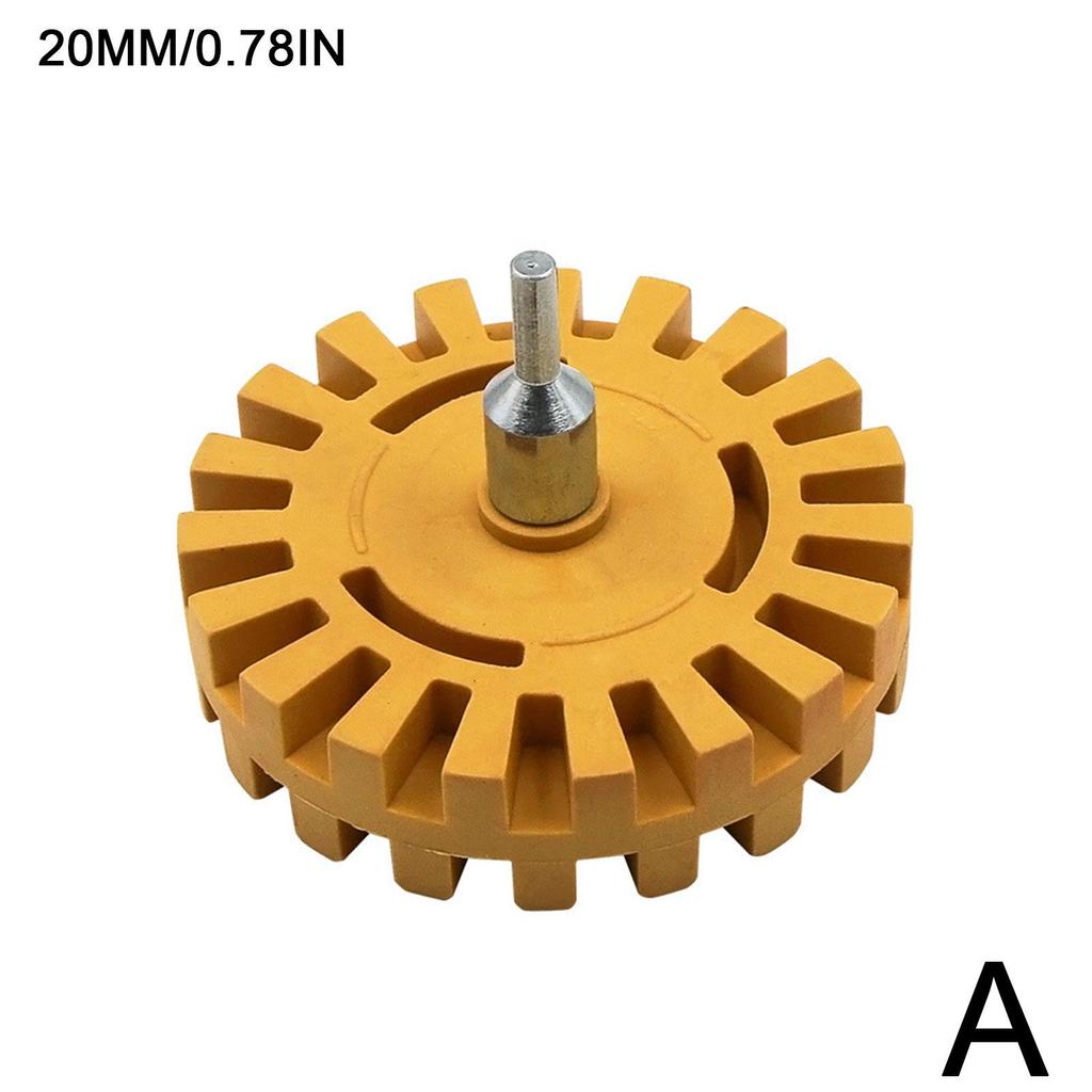 4 Inch Universal Rubber Eraser Wheel For Remove Car Glue Adhesive Sticker Auto Repair Paint Tool Rubber Eraser Wheel