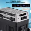 Portable Car Refrigerator Freezer Compressor 50 L Dual Zone for Home Car