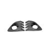 Front Fog Light Cover Trim Stickers For Toyota Corolla Cross Abs Carbon Fiber Car External Accessories Styling