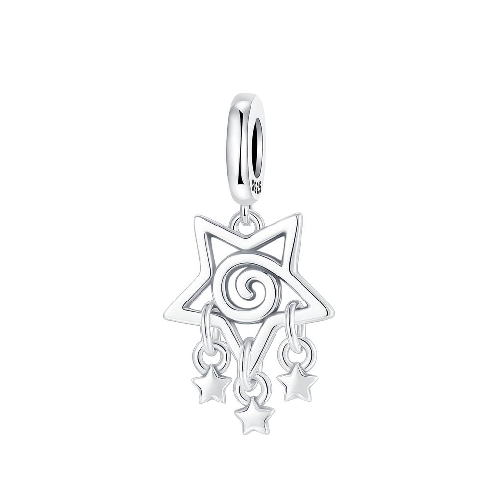 New Original Copper Charms Heart Infinite Symbol Crown Beads Pendants Fit Bracelet Necklace Diy Jewelry Gift