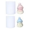 Festival Knitted Snowman Silicone Mould for Candle Soaps Crafting Reusable Holiday Decoration Project