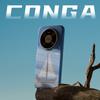 CONGA Huawei Mate 80 Pro Max Case Kevlar Aramid Fiber Protective Cover Full Wrap Ultra-Thin Hard Shockproof Cooling Galaxy Magnetic Metal Ring Fire