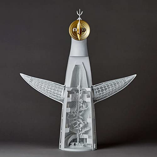 Kaiyodo ARTPLA Tower of the Sun 1/200 Scale Unpainted and Unassembled Plastic Model Kit