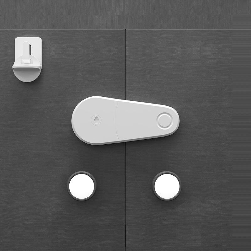 Dual-Opening Child Safety Lock for Cabinets & Water Dispensers