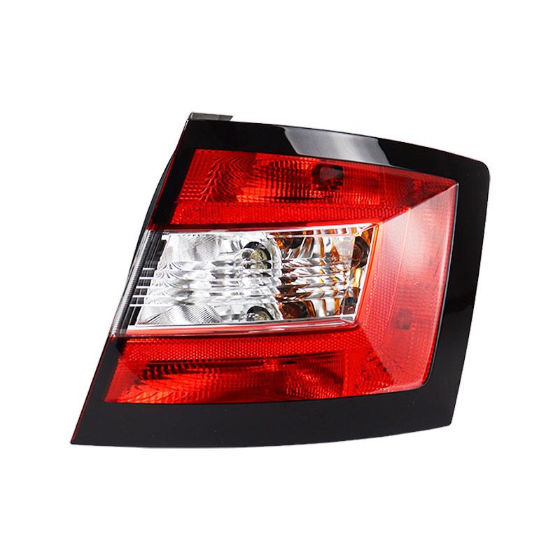 Car Accessories For Skoda Fabia 2015 2016 2017 Rear Bumper Tail Light Signal Lamp Warning Brake Taillight Housing Without Bulbs