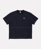 Seersucker Short Sleeve Piste - Black