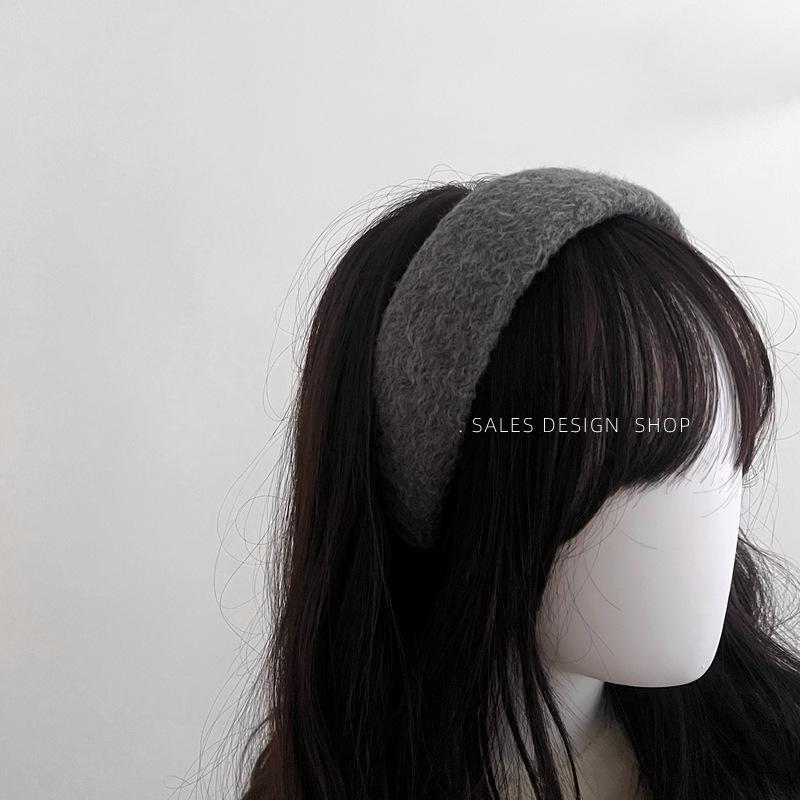Gold Label Wool Wide Headband for Women - 2025 High Crown Pressure Design, Perfect for Daily Wear In Autumn/Winter