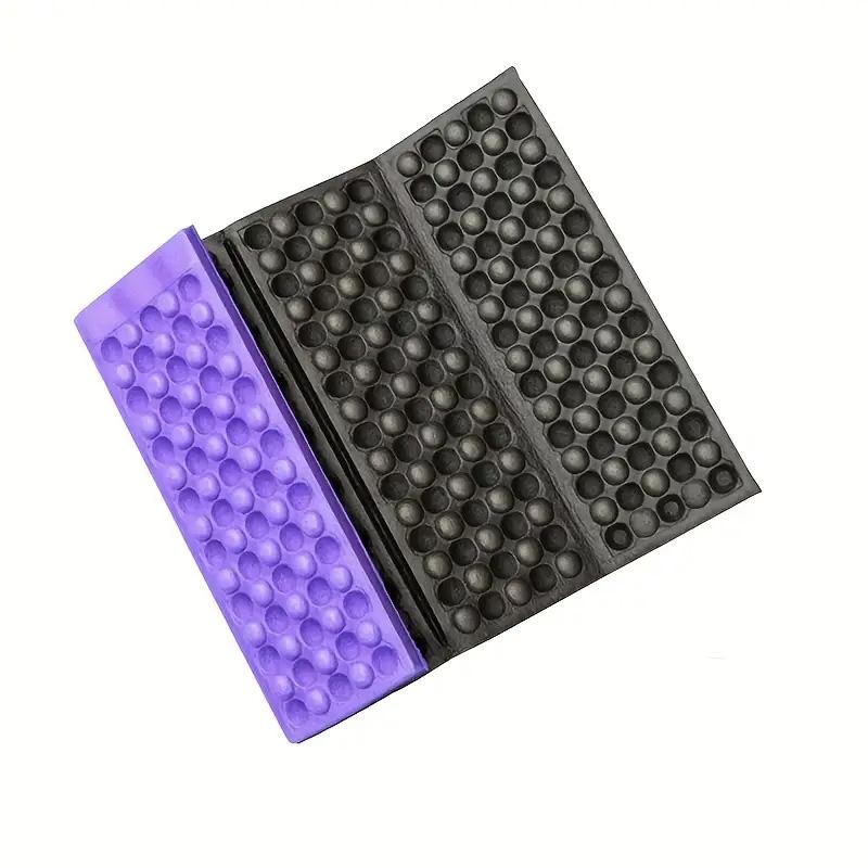 

11.42X15.35 inch egg trough mat, honeycomb massage mat, folding XPE mat, outdoor hiking, camping, training park folding pillow, Other фиолетовый