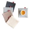 New Fabric Fabric Coaster Insulation Pad Double Layer Lined Coaster Cloth Teapot Pad