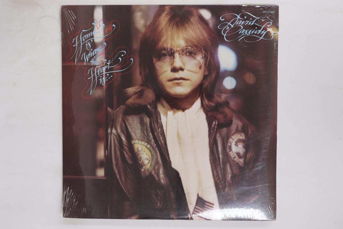 LP Record DAVID CASSIDY Home Is Where The Heart Is APL11309 RCA VICTOR 1976 US Rock Used