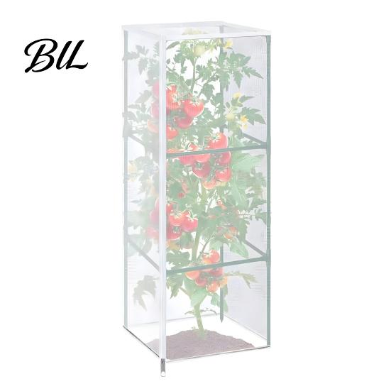 Vegetable Garden Protection Cage Tomato Plant Cover Netting for Square Cage, Bird with Organic Fruit Tree Insect Barrier Zipper, Barrier, Mesh Covers