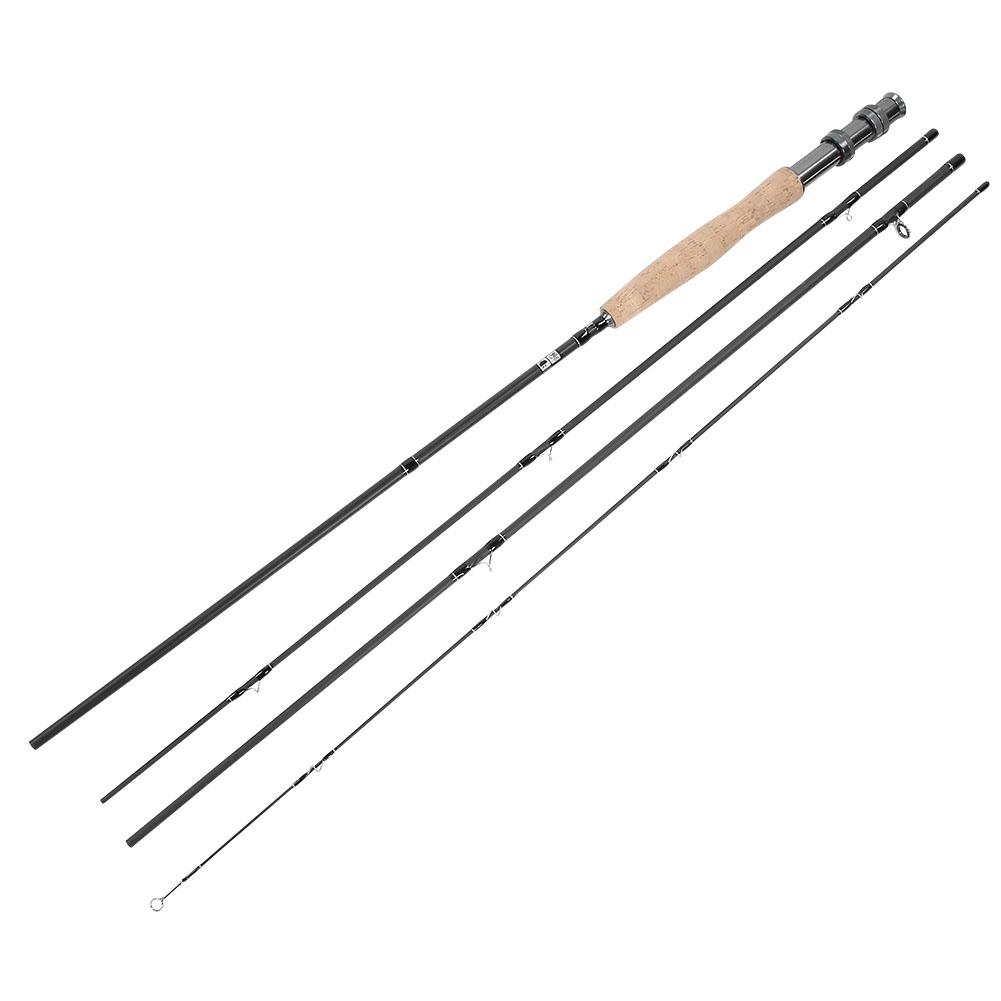 Protable Carbon Fiber Fly Fishing Rod Telescopic Pole Tackle Accessory #7 8