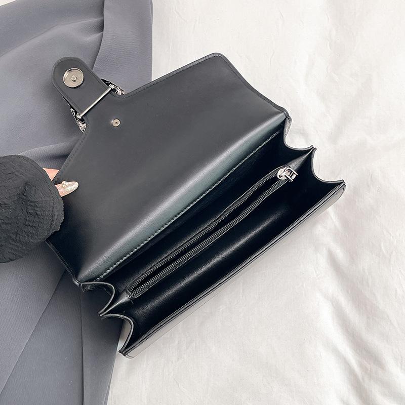 New Fashionable High-end Snake Pattern Bacchus Bag Single Shoulder Crossbody Trendy Women's Bag