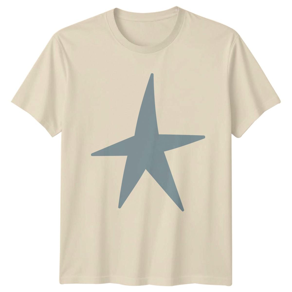 Minimalist Star Symbol Design T-Shirt Abstract Symbolism Birthday Gift XL