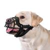 OneTigris Dog Allows Dogs To Drink Prevents Licking and Destroying Convenient for Dogs Going Black Muzzle, Breathable, Water, Adjustable, Biting,