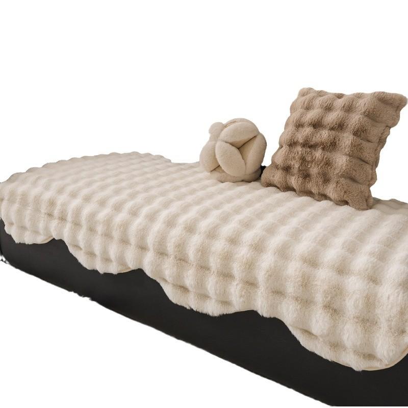 Fransk Spesialformet Fortykket Plysj Sofaputetrekk Ny Høst Og Vinter Avansert Fiksert Sklisikker Sittepute